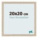 Fotolijst 20x20cm Sonoma Eiken MDF Bologna Voorzijde Maat | Yourdecoration.nl