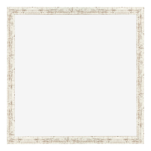 Fotolijst 20x20cm Wit Vintage MDF Bologna Voorzijde | Yourdecoration.nl