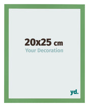Fotolijst 20x25 cm Groen MDF Bologna Voorzijde Maat | Yourdecoration.nl