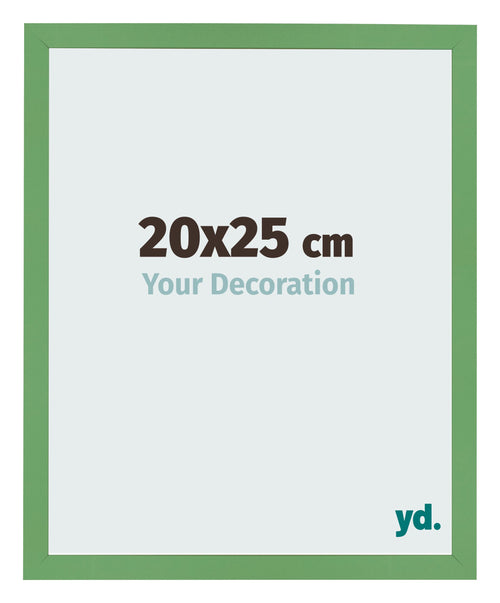 Fotolijst 20x25 cm Groen MDF Bologna Voorzijde Maat | Yourdecoration.nl