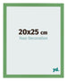 Fotolijst 20x25 cm Groen MDF Bologna Voorzijde Maat | Yourdecoration.nl