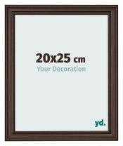 Fotolijst 20x25cm Eiken Donker MDF Lazio Voorzijde Maat | Yourdecoration.nl
