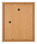 Fotolijst 20x25cm Wit Geveegd MDF Lazio Achterzijde | Yourdecoration.nl