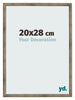 Fotolijst 20x28 cm Metaal Vintage MDF Bologna Voorzijde Maat | Yourdecoration.nl