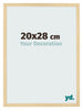 Fotolijst 20x28cm Beuken Decor MDF Bologna Voorzijde Maat | Yourdecoration.nl