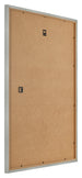 Fotolijst 20x28cm Zilver Mat MDF Bologna Achterzijde Schuin | Yourdecoration.nl