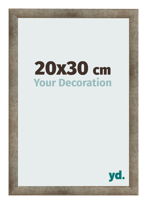 Fotolijst 20x30 cm Metaal Vintage MDF Bologna Voorzijde Maat | Yourdecoration.nl