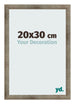 Fotolijst 20x30 cm Metaal Vintage MDF Bologna Voorzijde Maat | Yourdecoration.nl