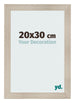 Fotolijst 20x30cm Eiken Licht MDF Pisa Voorzijde Maat | Yourdecoration.nl