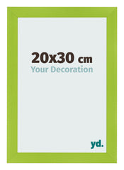 Fotolijst 20x30cm Groen MDF Pisa Voorzijde Maat | Yourdecoration.nl