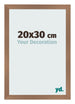 Fotolijst 20x30cm Koper Decor MDF Bologna Voorzijde Maat | Yourdecoration.nl