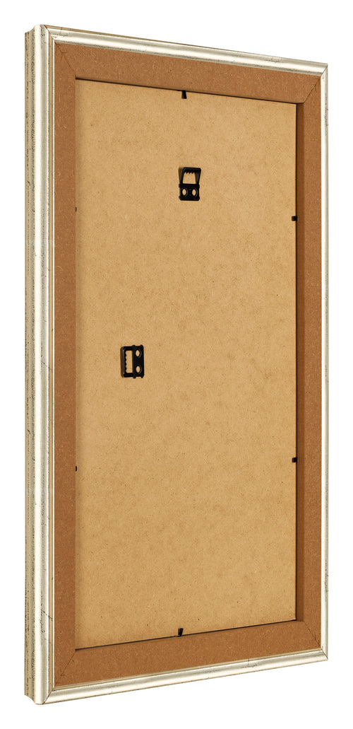 Fotolijst 20x30cm Metaalglans MDF Lazio Achterzijde Schuin | Yourdecoration.nl