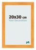 Fotolijst 20x30cm Oranje MDF Pisa Voorzijde Maat | Yourdecoration.nl