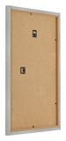 Fotolijst 20x30cm Zilver Mat MDF Bologna Achterzijde Schuin | Yourdecoration.nl