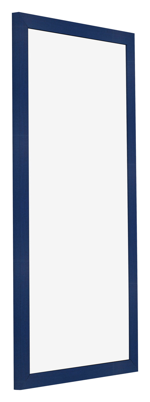 Fotolijst 20x40cm Donkerblauw Geveegd MDF Bologna Voorzijde Schuin | Yourdecoration.nl