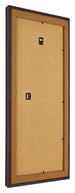 Fotolijst 20x40cm Eiken Donker MDF Lazio Achterzijde Schuin | Yourdecoration.nl