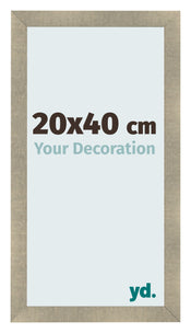 Fotolijst 20x40cm Goud Antiek MDF Pisa Voorzijde Maat | Yourdecoration.nl