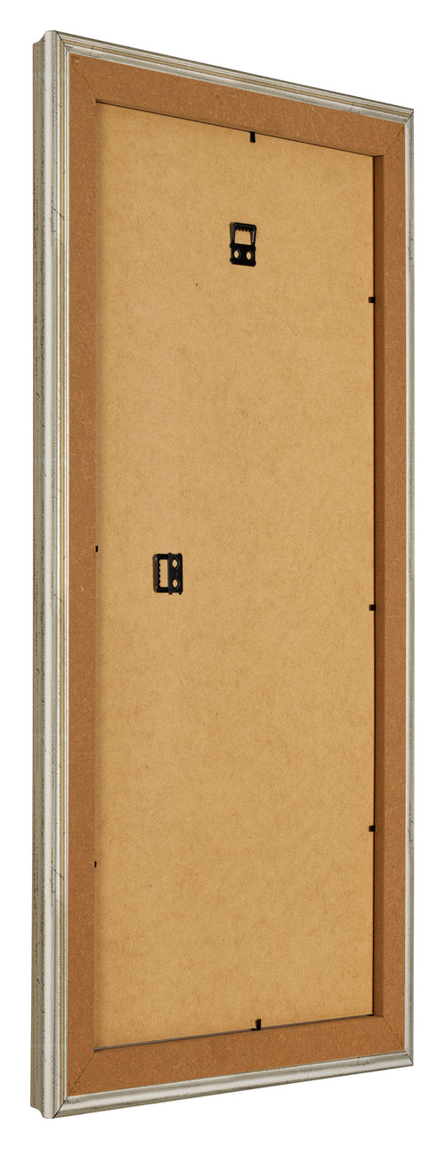 Fotolijst 20x40cm Metaalglans MDF Lazio Achterzijde Schuin | Yourdecoration.nl