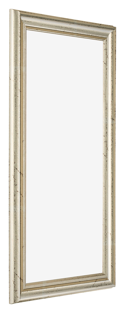 Fotolijst 20x40cm Metaalglans MDF Lazio Voorzijde Schuin | Yourdecoration.nl