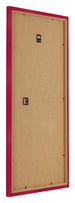 Fotolijst 20x40cm Rood MDF Bologna Achterzijde Schuin | Yourdecoration.nl