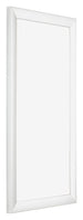 Fotolijst 20x40cm Wit Hoogglans MDF Pisa Voorzijde Schuin | Yourdecoration.nl
