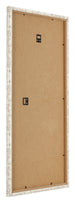 Fotolijst 20x40cm Wit Vintage MDF Bologna Achterzijde Schuin | Yourdecoration.nl