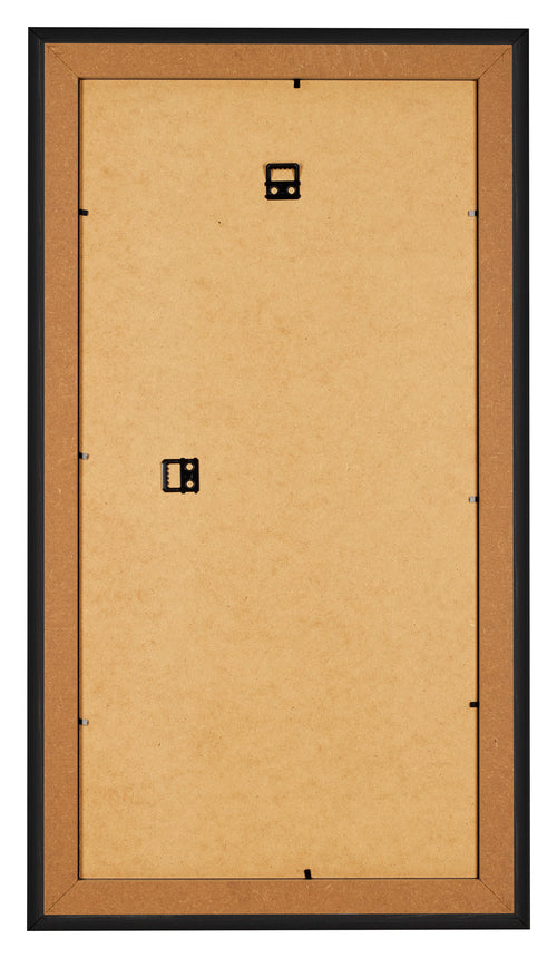 Fotolijst 20x40cm Zwart Houtnerf MDF Lazio Achterzijde | Yourdecoration.nl