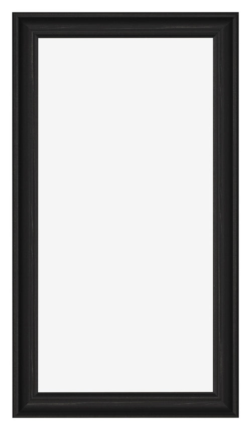 Fotolijst 20x40cm Zwart Houtnerf MDF Lazio Voorzijde | Yourdecoration.nl