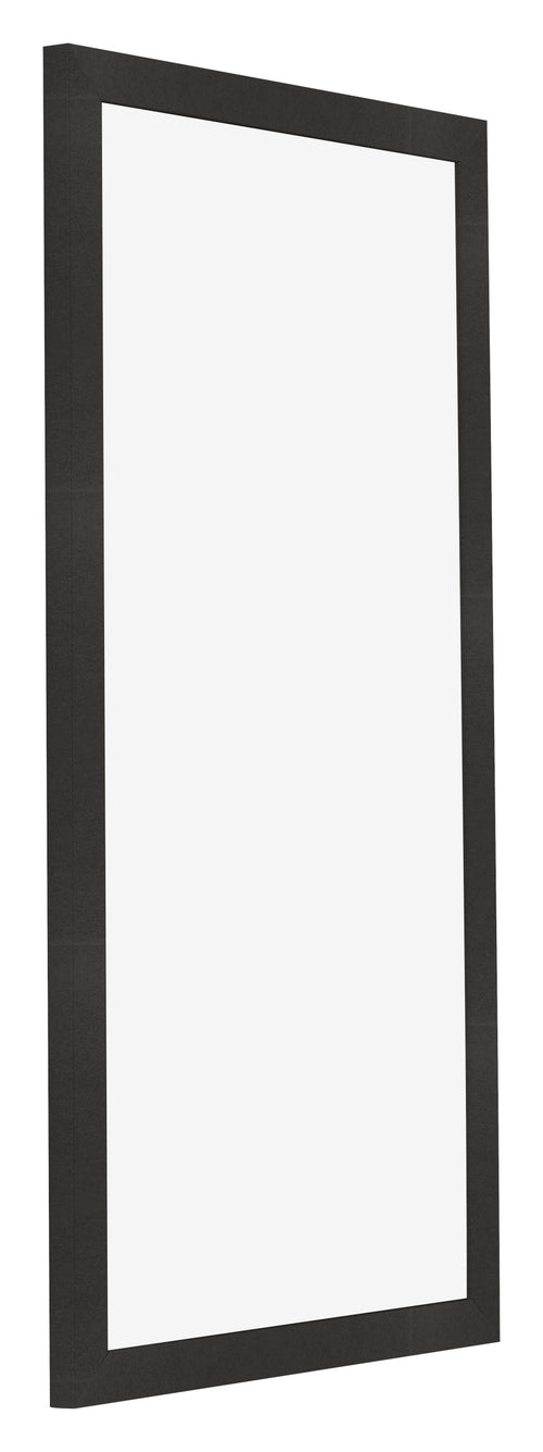 Fotolijst 20x40cm Zwart Mat MDF Bologna Voorzijde Schuin | Yourdecoration.nl