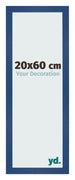 Fotolijst 20x60 cm Donkerblauw MDF Bologna Voorzijde Maat | Yourdecoration.nl