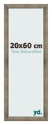 Fotolijst 20x60 cm Metaal Vintage MDF Bologna Voorzijde Maat | Yourdecoration.nl