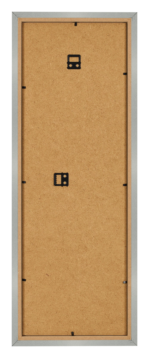Fotolijst 20x60cm Aluminium Geborsteld MDF Bologna Achterzijde | Yourdecoration.nl