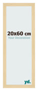 Fotolijst 20x60cm Beuken Decor MDF Bologna Voorzijde Maat | Yourdecoration.nl
