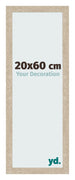 Fotolijst 20x60cm Sonoma Eiken MDF Bologna Voorzijde Maat | Yourdecoration.nl