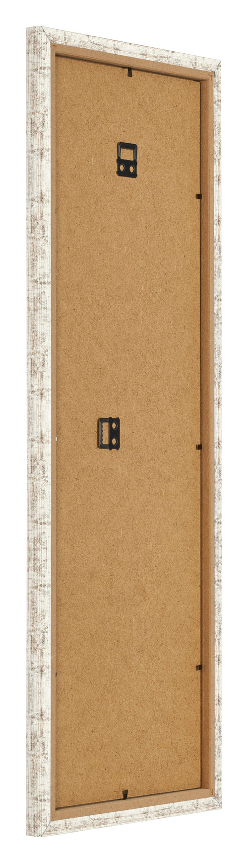 Fotolijst 20x60cm Wit Vintage MDF Bologna Achterzijde Schuin | Yourdecoration.nl
