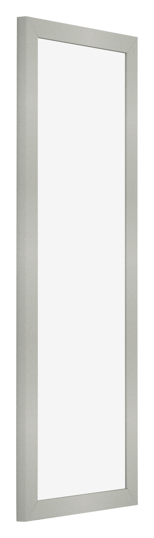 Fotolijst 20x60cm Zilver Mat MDF Bologna Voorzijde Schuin | Yourdecoration.nl