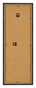 Fotolijst 20x60cm Zwart Mat MDF Bologna Achterzijde | Yourdecoration.nl