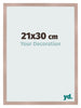 Fotolijst 21x30 cm Oudroze MDF Bologna Voorzijde Maat | Yourdecoration.nl
