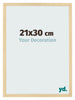 Fotolijst 21x30cm Beuken Decor MDF Bologna Voorzijde Maat | Yourdecoration.nl