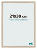 Fotolijst 21x30cm Sonoma Eiken MDF Bologna Voorzijde Maat | Yourdecoration.nl
