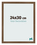 Fotolijst 24x30 cm Eiken Rustiek MDF Bologna Voorzijde Maat | Yourdecoration.nl