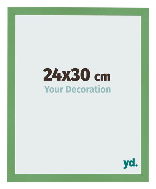 Fotolijst 24x30 cm Groen MDF Bologna Voorzijde Maat | Yourdecoration.nl