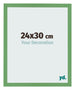 Fotolijst 24x30 cm Groen MDF Bologna Voorzijde Maat | Yourdecoration.nl