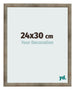 Fotolijst 24x30 cm Metaal Vintage MDF Bologna Voorzijde Maat | Yourdecoration.nl