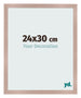 Fotolijst 24x30 cm Oudroze MDF Bologna Voorzijde Maat | Yourdecoration.nl