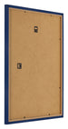 Fotolijst 24x30cm Donkerblauw Geveegd MDF Bologna Achterzijde Schuin | Yourdecoration.nl