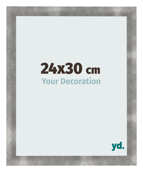 Fotolijst 24x30cm Metaal Vintage MDF Pisa Voorzijde Maat | Yourdecoration.nl