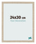 Fotolijst 24x30cm Sonoma Eiken MDF Bologna Voorzijde Maat | Yourdecoration.nl