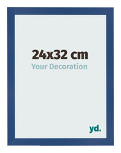 Fotolijst 24x32 cm Donkerblauw MDF Bologna Voorzijde Maat | Yourdecoration.nl