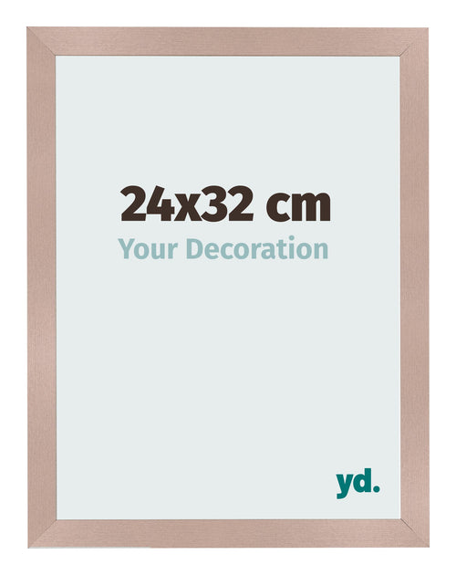 Fotolijst 24x32 cm Oudroze MDF Bologna Voorzijde Maat | Yourdecoration.nl